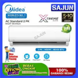 AC Midea Inverter 1PK bisa cicilan tanpa DP