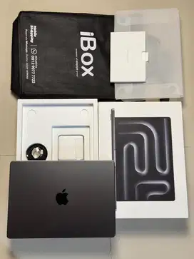 Macbook Pro M4 14” 24/1TB IBOX GARANSI ON 5JUNI2026