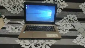 Laptop Asus X441S -CORE I3 GEN6 -HDD 500GB -4GB -SIAP PAKAI -GRESS