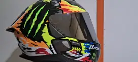 HELM JITSU AIR 1FULL FACE FREE FLAT VISOR