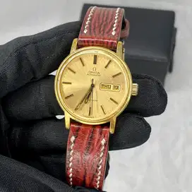 Omega geneve automatic gold plated second