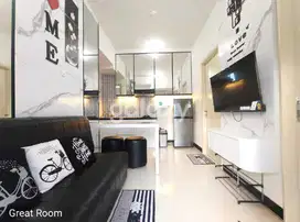 SEWA JUAL APARTEMEN AMOR 2 BR FURNIS LENGKAP PAKUWON CITY