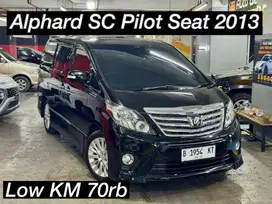 [KM 70rb] Alphard SC Pilotseat 2013 CBU Antik Full Record Istimewa