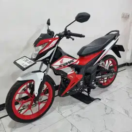 KM 1 RB Honda Sonic 150 R Racing Red LED Fi 2024 / 2025 bulan 12