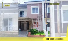 Rumah 2 LT Over Kredit Karadenan Cibinong Bogor di Cluster Teras Villa