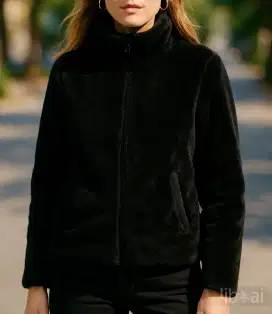 Uniqlo zipper sherpa