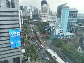 SEWA RUANG KANTOR TAMARA BUILDING 1 LANTAI LUAS 926 SQM