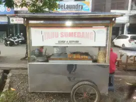Jual perlengkapan usaha tahu sumedang plus lapak tinggal lanjut jualan