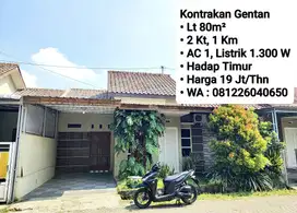 Sewa Rumah Area Perum Cluster Gentan, Hadap Timur, Dekat Laweyan