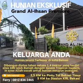 Rumah Dijual di Bekasi Timur Dekat Tol di GRAND AL IHSAN PREMIERE