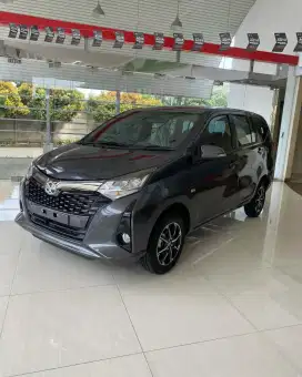 DP 6JT TOYOTA CALYA G MANUAL MT 2025 KREDIT / MATIC AT GREY HITAM