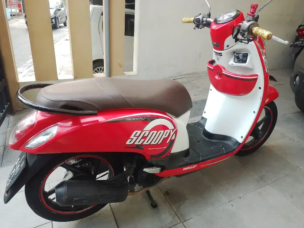 Ready Unit Honda Scoopy Sporty Tahun 2016 Plat L