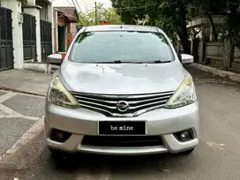 Cash Nissan Grand Livina XV 1.5 Facelift AT silver 2013 mulus ori nego