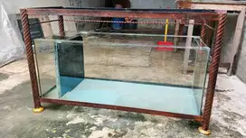 Aquarium Ikan Frame Besi