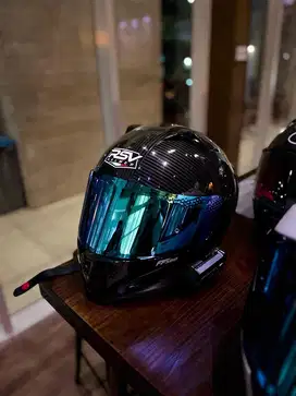 Helm RSV FF500 Carbon graphic paket ganteng