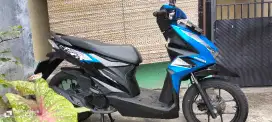 Beat CBS th 2022 biru hitam B DKI