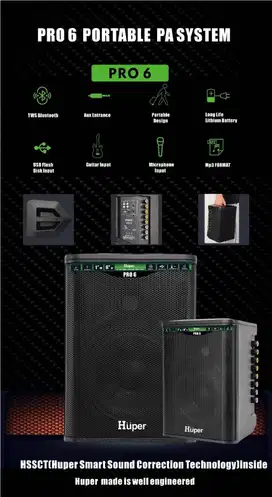 Speaker Huper PRO 6