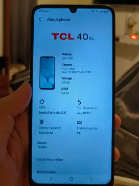 HP Google Android TCL 40XL Batere Besar
