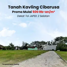 Lokasi Strategis, Tanah Kavling Daerah Cibarusah