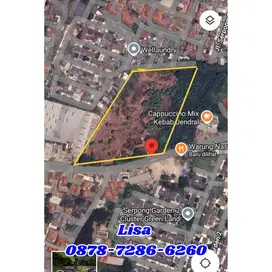 LUAS 6000 LEBAR BANGET HARGA CUMA 6 JUTA BISA BUAT BANGUNAN TINGKAT