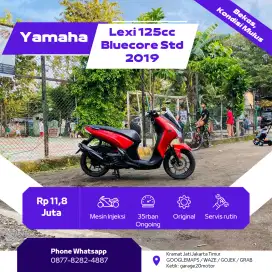 Yamaha Lexi 125cc Blue core Std Tahun 2019 Pajak Off