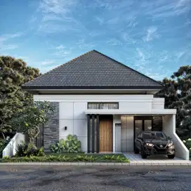 JUAL RUMAH MURAH TANAH LUAS SHM DI SELOMARTANI