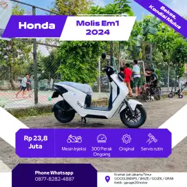 honda Em 1 Molis Tahun 2024 Km 300 perak