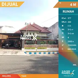 Dijual Rumah di Tidar Malang, Akses Mudah Bangunan Terawat