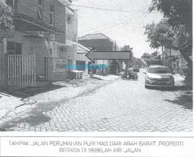 JUAL RUMAH 2 LANTAI MURAH , PERUMAHAN PURI MAS