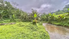 Dijual Murah Tanah Ada Mata Air Pinggir Sungai di Wanayasa Purwakarta
