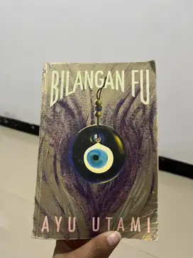 Novel Bilangan Fu Ayu Utami Cover Lama Ori Bekas