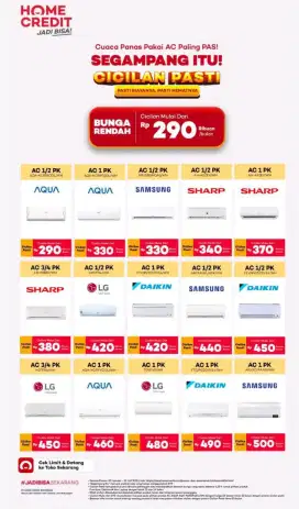 promo cicilan AC