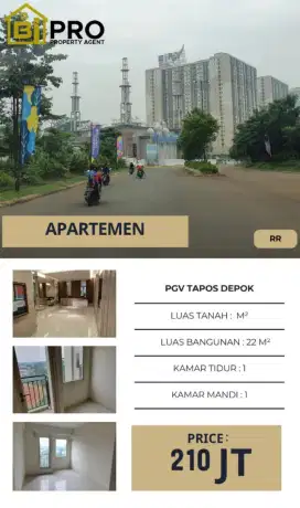 Apartemen Studio Podomoro Golf View Cimanggis Depok
