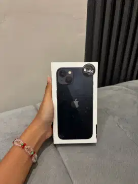 jual iphone 13 Midnight, 128GB New ibox
