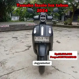 Yamaha fazzio lux tahun 2024