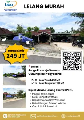 *LELANG RUMAH MURAH*
