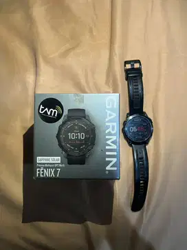 Garmin Fenix 7 Sapphire Solar Titanium