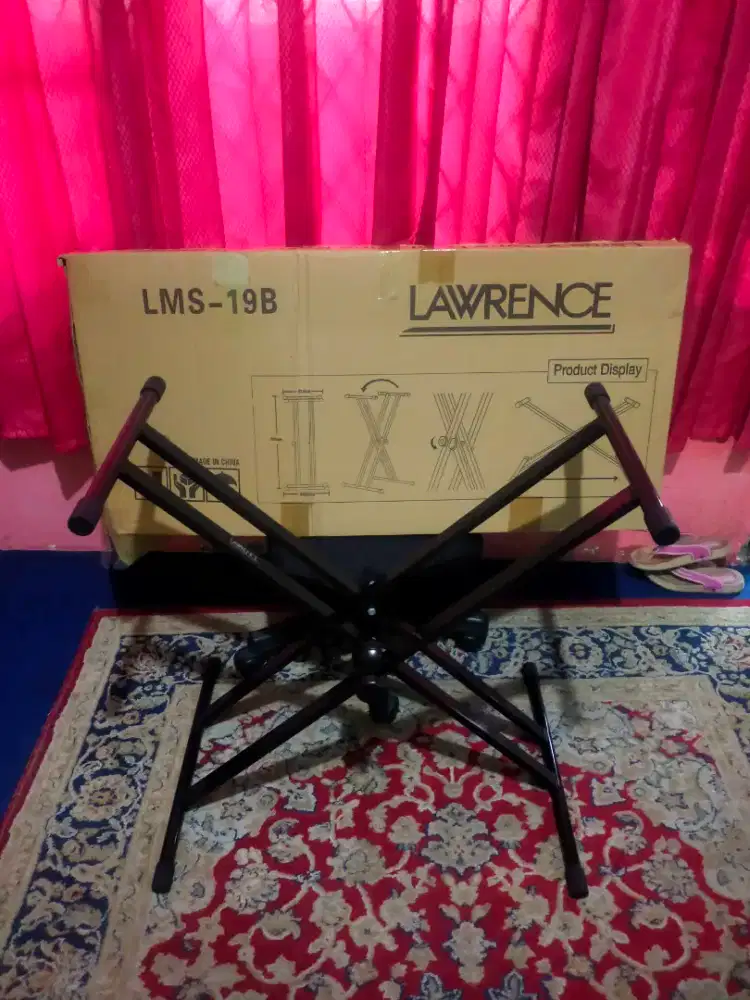 Lawrence LMS 19B stand Keyboard dan Piano