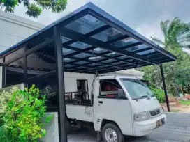Kanopi atap solarplat