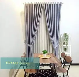 Pesan Tirai Gorden Jendela Gordyn Mewah Hordeng Terbaru Murah