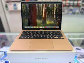 Apple Macbook Air M1 8GB SSD 256GB Gold Ex ibox Mulus Lengkap bisa COD