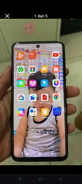 Xiaomi Redmi Note 9 pro 6/64 gpu snapdragon 720g minus baca deskripsi