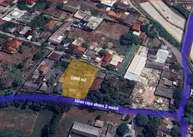 JUAL CEPAT Tanah 1.000 m2 Dekat Bandara Pondok Cabe Dan Pintu Tol