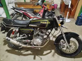 Honda GL 100 asli,