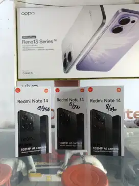 Redmi Note 14 (8/256) Baru Resmi Xiaomi⁶