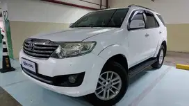 TDP 9,JT Toyota Fortuner 2.7 G Luxury Bensin-AT Silver 2013
