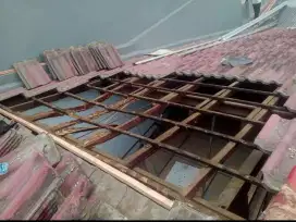 Melayani jasa renovasi atap,atap bocor,dinding rembes,flapon,keramik