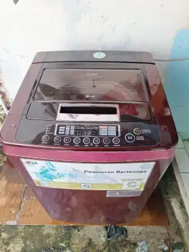 Mesin cuci Lg kapasitas 9 kg turbo