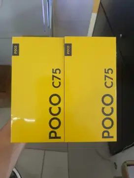 Poco C75 New Ram 6/128 dan 8/256Gb Segel Garansi