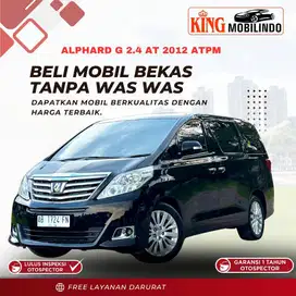 ( KING MOBILINDO ) ALPHARD G 2.4 ATPM 2012